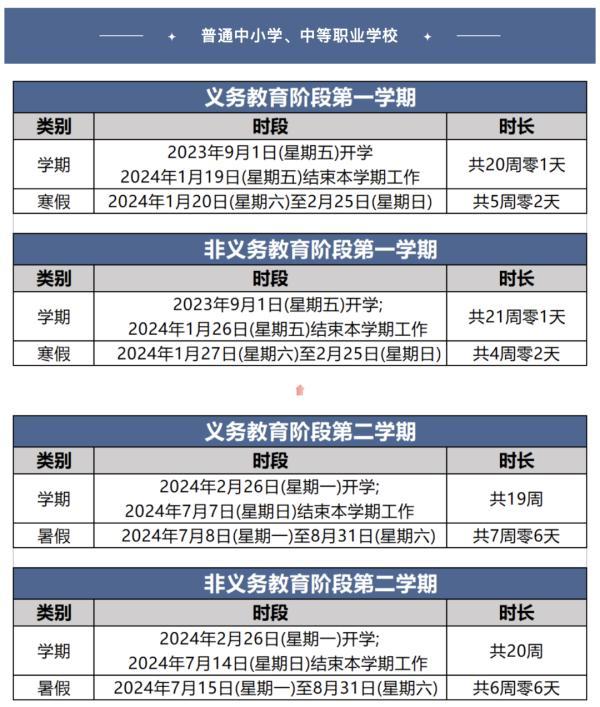 暑假“余额”已不多！北京中小学最新校历发布